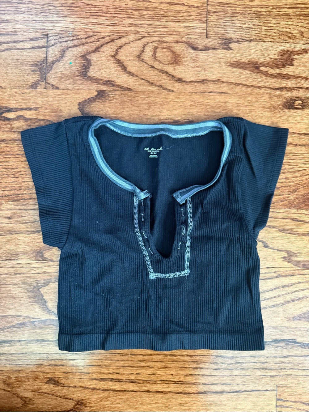 Urban Outfitters Out From Under cropped ribbed top